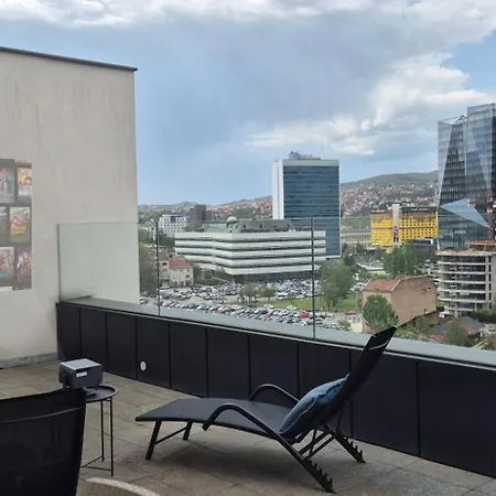 Skenderija Skyline Penthouse * Szarajevó